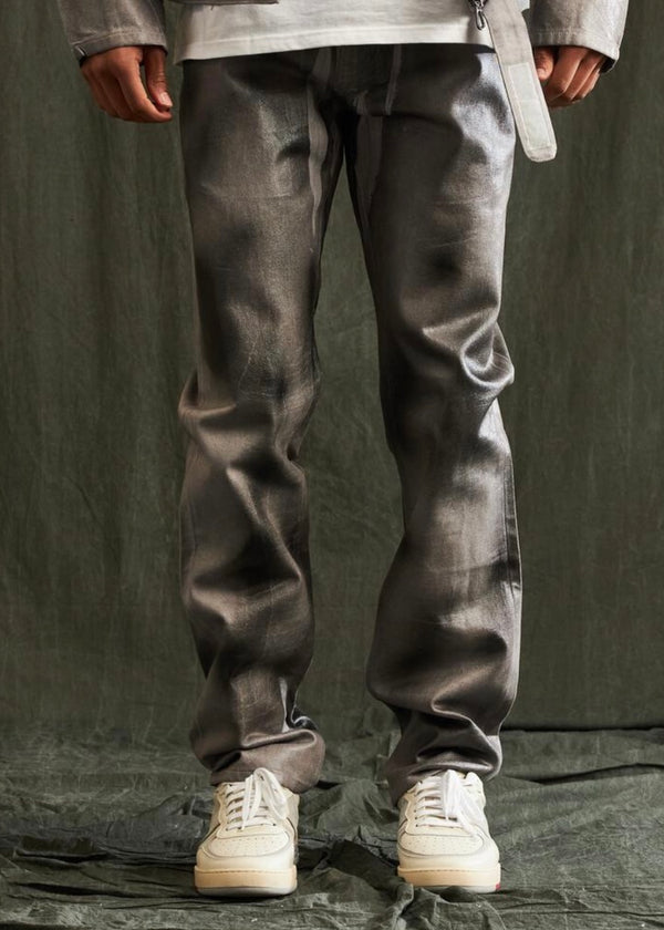 Embellish NYC Karr Grey Resin Jeans (044)