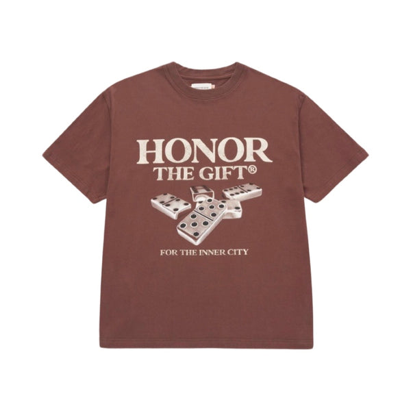 Honor The Gift Dominos Brown Tee