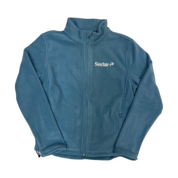Sinclair Blue Logo Zip Up Jacket