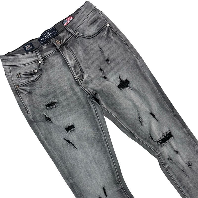 Damati Tuscany Dark Grey Jeans (DMT-211)