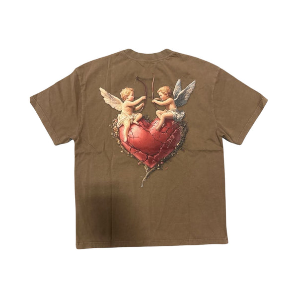 Concept “Angel” Brown Wash Tee