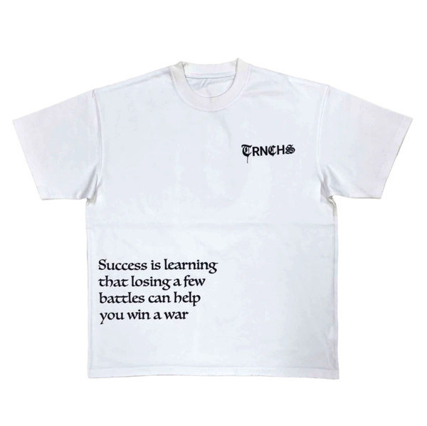 TRNCHS “Successful War” White Tee
