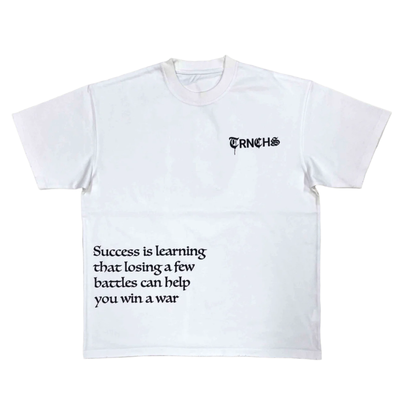TRNCHS “Successful War” White Tee