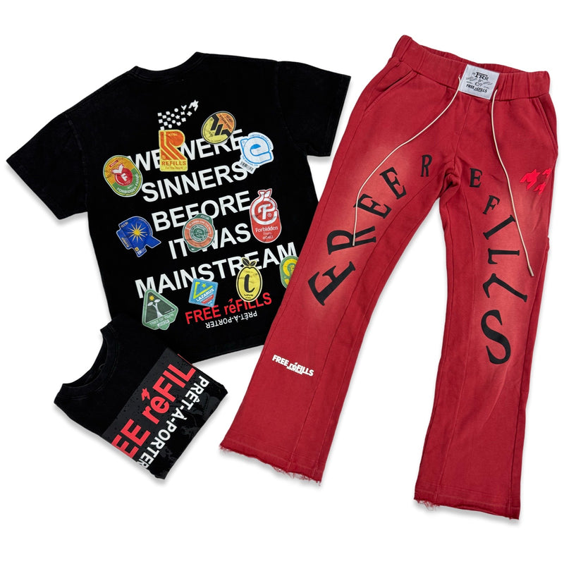 Free reFills “Mainstream” Tee Jogging Set