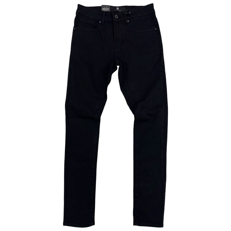 Focus Black Slim Fit Jeans (5244)