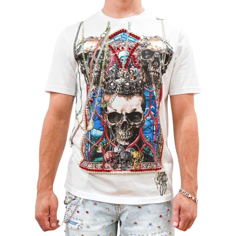 Preme “Skull Card” Stones Tee