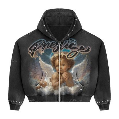 Prestige “Angel” Black Hoodie