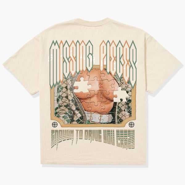 Sugarhill “Jigsaw” Cream Tee