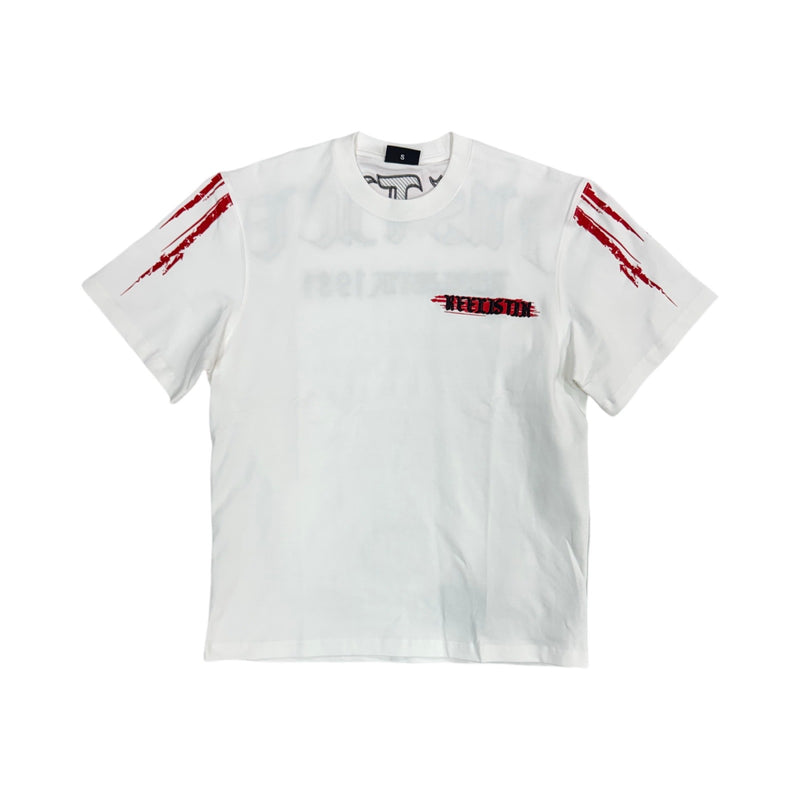 Reelistik Justice White Heavyweight Tee