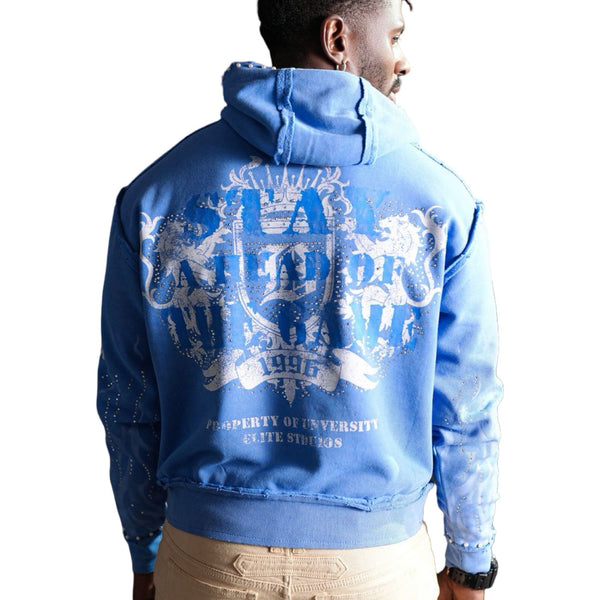 Elite “Saints Pearls” Washed Hoodie