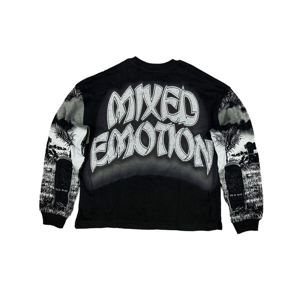 Mixed Emotion “Tombstone” Thermal L/S Tee