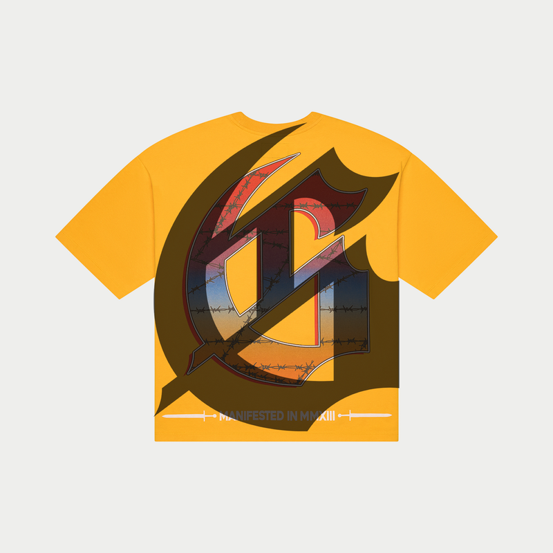 Godspeed “Ollie” Yellow Wash Tee