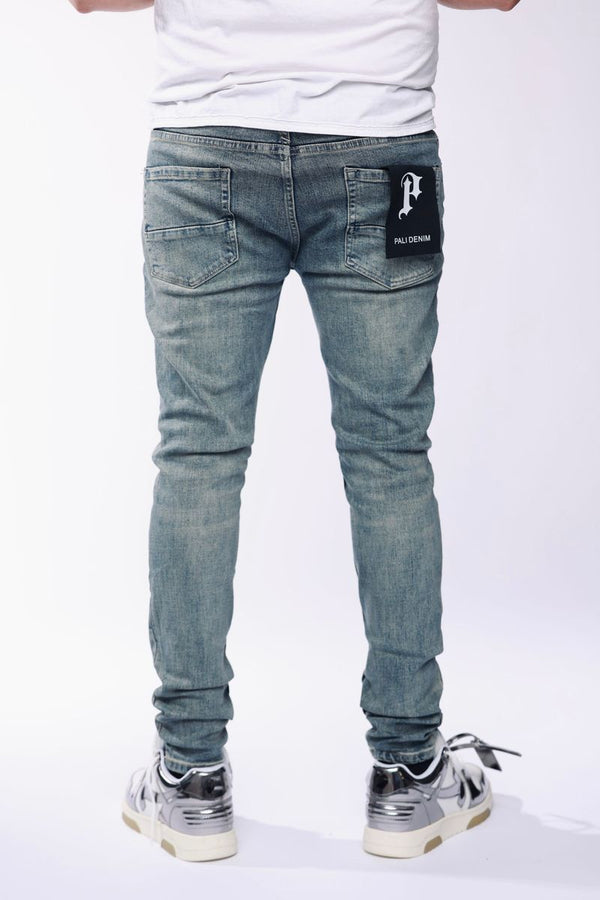 Pali Oil Blue Wash Jeans (PL001)