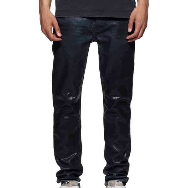 Purple Brand Black Coated Indigo Jeans