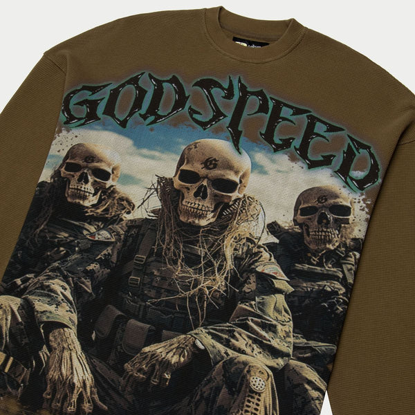 Godspeed “Squadron” Olive Thermal L/S Tee