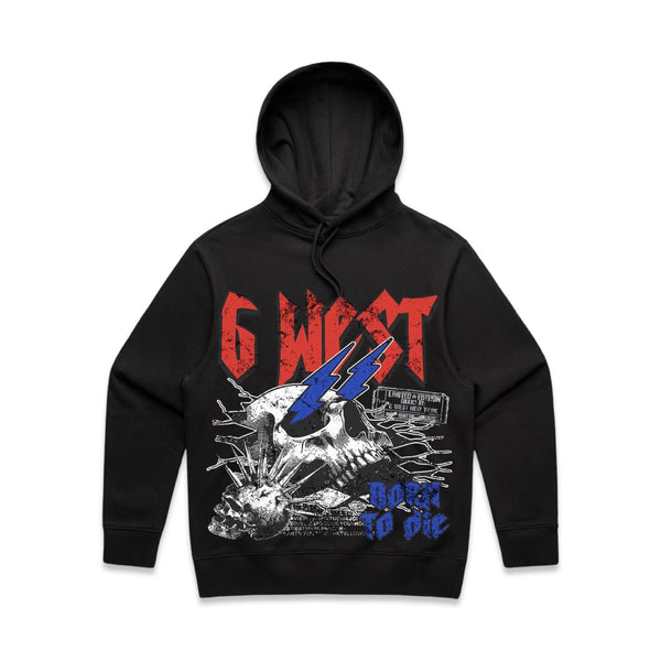 G West “Born To Die” Black Hoodie
