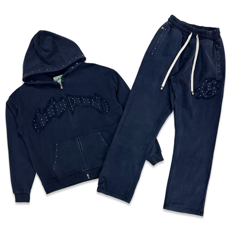 Godspeed “Studded” Navy Jogging Set