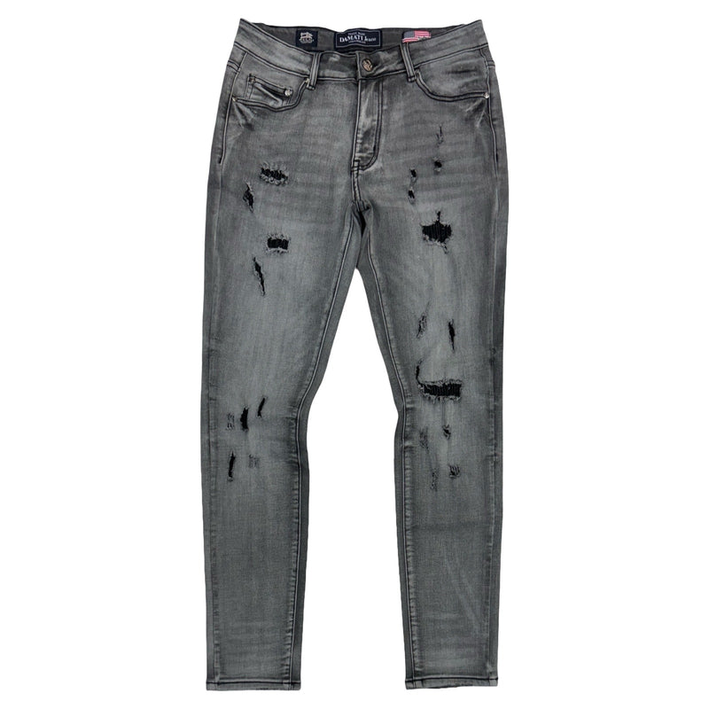 Damati Tuscany Dark Grey Jeans (DMT-211)