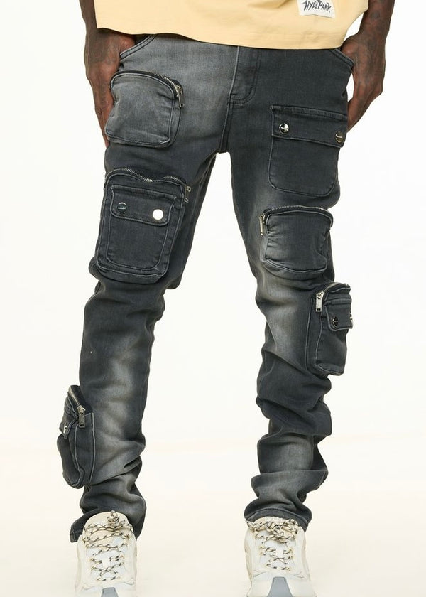 Pheelings “Lucid Dreams” Black Cargo Skinny Jean