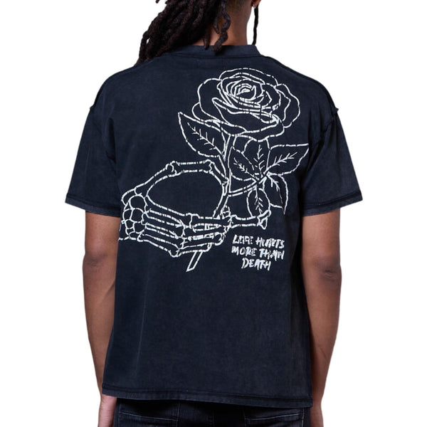 GFTD “Dead Rose” Black Tee