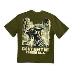 Denim City “Goat” Olive Stones Tee