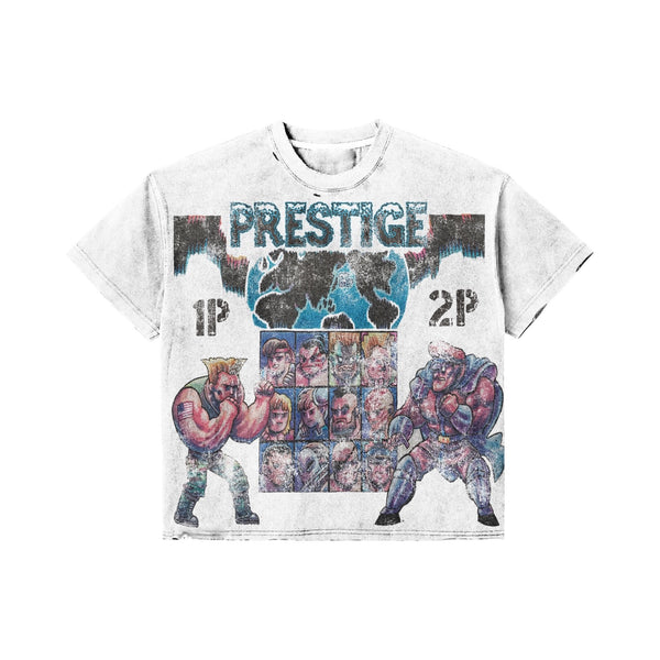 Prestige “Combat” White Tee
