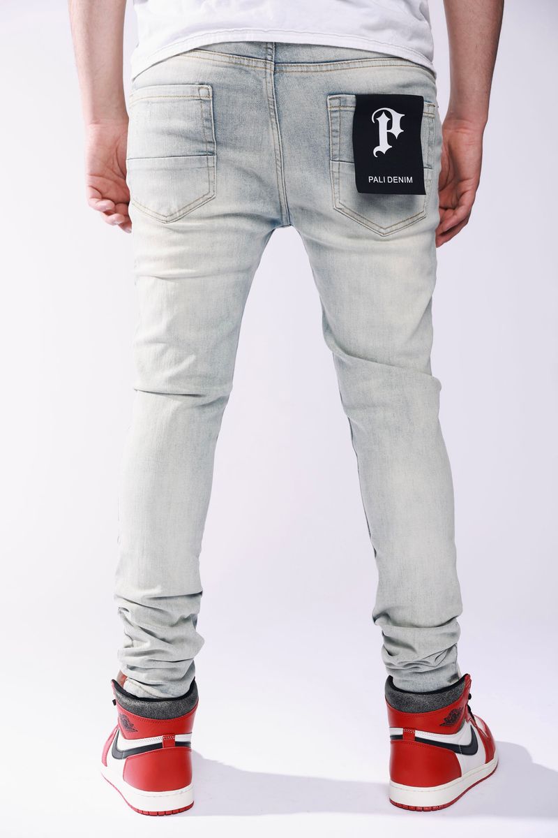 Pali “Ripped” Light Blue Jeans (PL010)