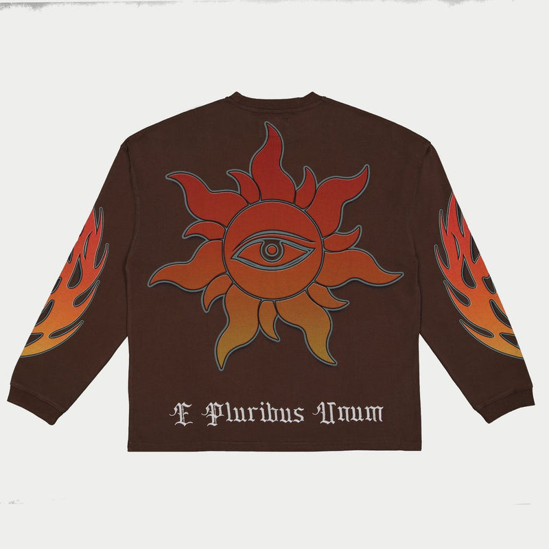 Godspeed “On The Run” Mocha L/S Tee