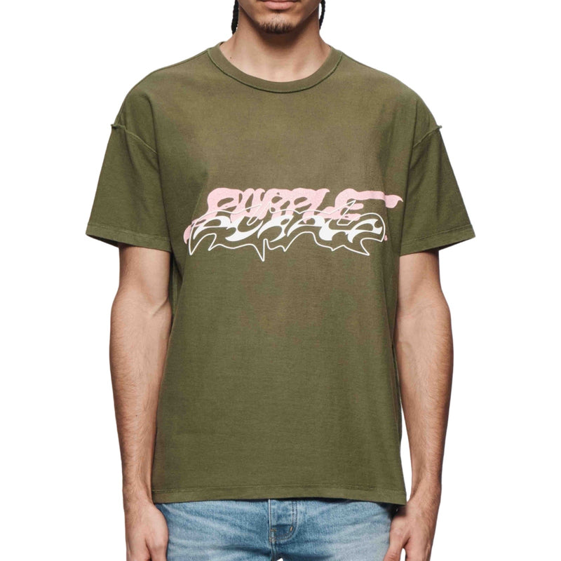 Purple Brand Wave Olive S/S Tee