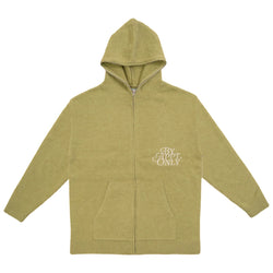 By Appt Only Myles Green Mohair Zip Up