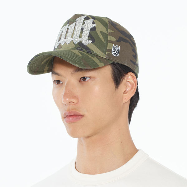 Cult “Crystal Script” Camo Hat