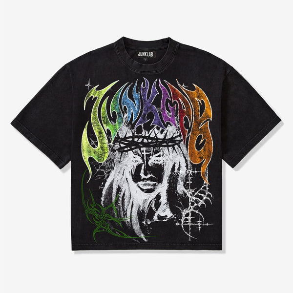 Junk Lab “Witch” Black Tee