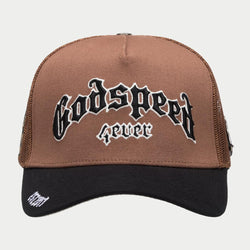 Godspeed “Forever” Taupe Trucker Hat
