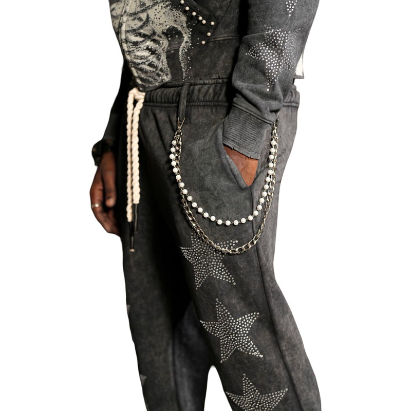 Elite “Skull Premium” Heavy Wash Track Set