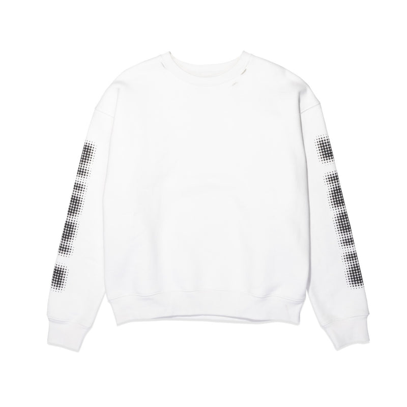 Purple Brand Dotted Log Off White Sweater