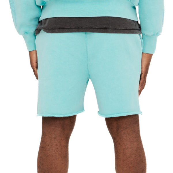 Purple Brand Stamp Teal Short