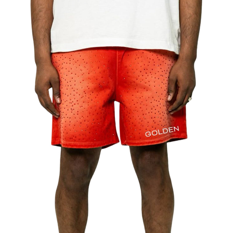 Golden “Summer Shorts” Lumbre Diamond Shorts