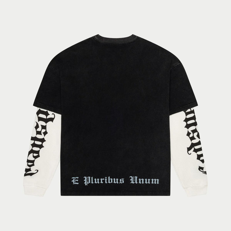 Godspeed “Los Scandalous” Layered Black L/S Tee