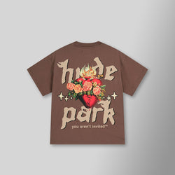 Hydepark Sacred Heart Brown Tee