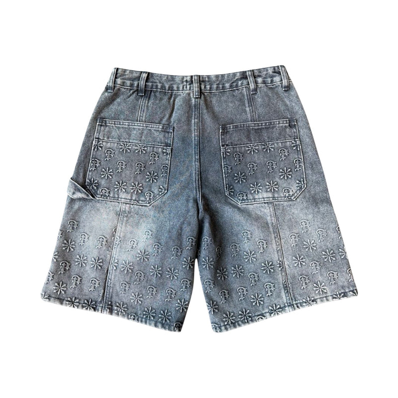 Prestige “Embossed” Denim Shorts