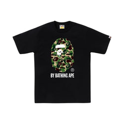 BAPE “ABC Green Camo” Black Tee