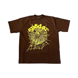 Spider OG Web Brown Tee