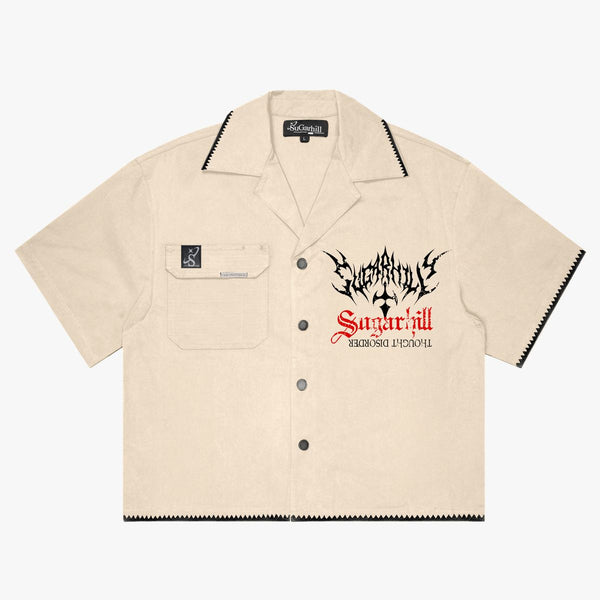 Sugarhill “Sinister” Nylon Lounge Shirt