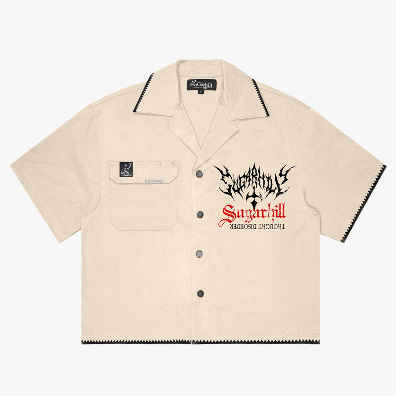 Sugarhill “Sinister” Nylon Lounge Shirt