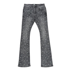 Vicious “Embellished Stone” Grey Jeans