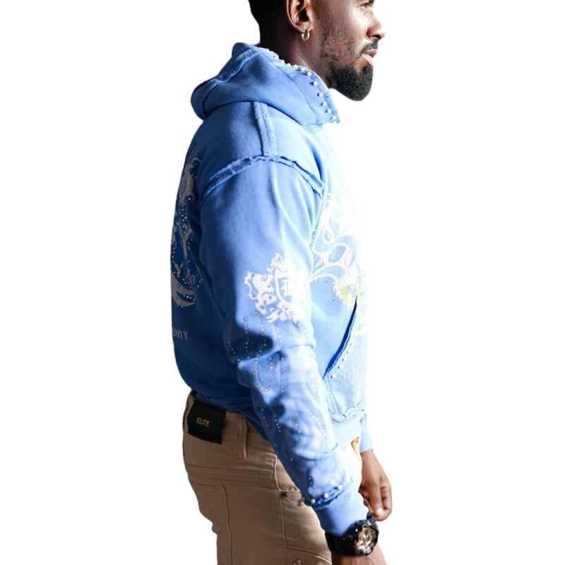 Elite “Saints Pearls” Washed Hoodie