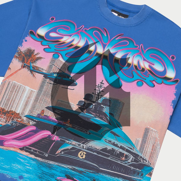 Godspeed “Memento Vivere” Royal Blue Tee