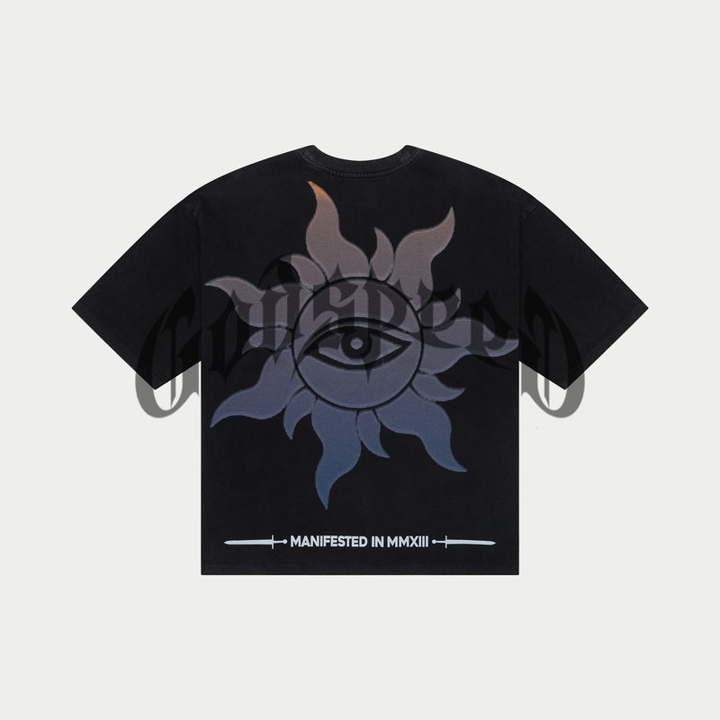 Godspeed “Purple City” Black Tee