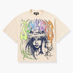 Junk Lab “Witch” Cream Tee