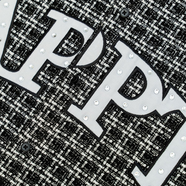 By Appt Only “Static” Black Flannel Button Up